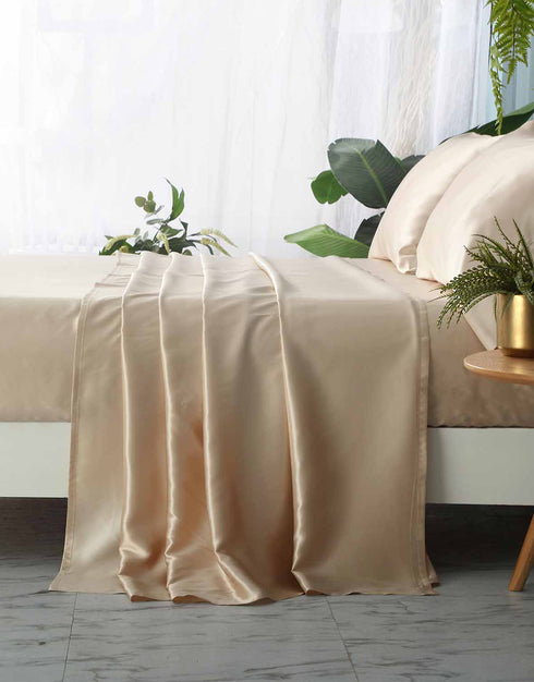 19 Momme Silk Fitted Sheet (1 pcs) (T)